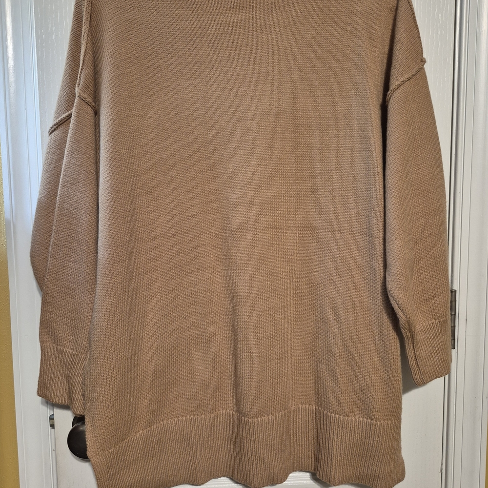 Philosophy Tan V-Neck Sweater - Picture 7 of 7